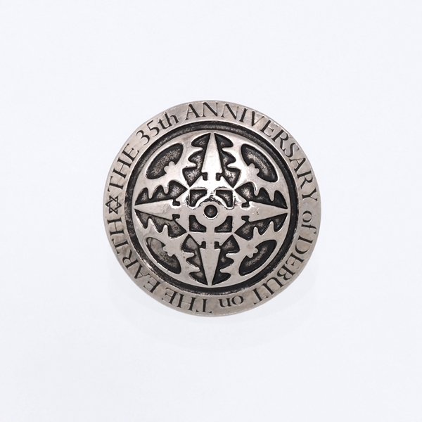聖飢魔II 35周年記念ボタン 5個セット シルバー S