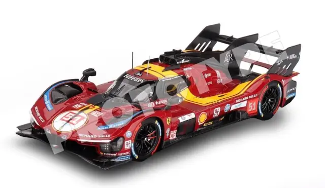 予約] BBR 1/43 フェラーリ 499P ルマン 2025 No.50 A.フオコ - N