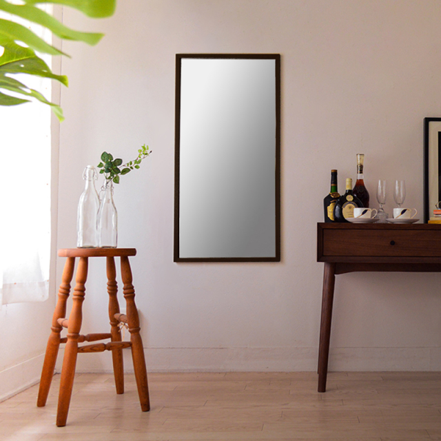 壁掛け ミラー 全身鏡 姿見 日本製 W500×1000 ジェミニ