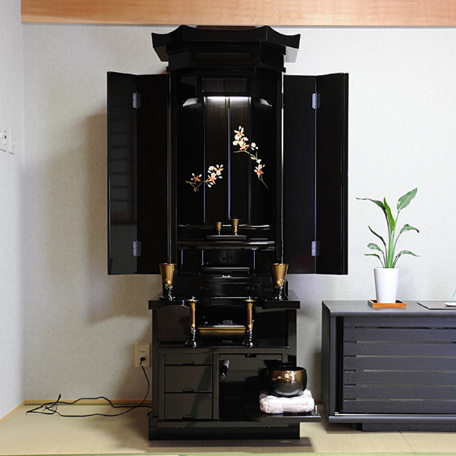 新創春 黒檀 枝桜 | 創価学会仏壇・仏具なら誓願堂へ