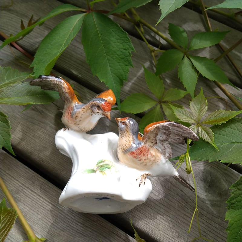 マイセン つがいの鳥 | アンティーク田中 Antique Tanaka Online