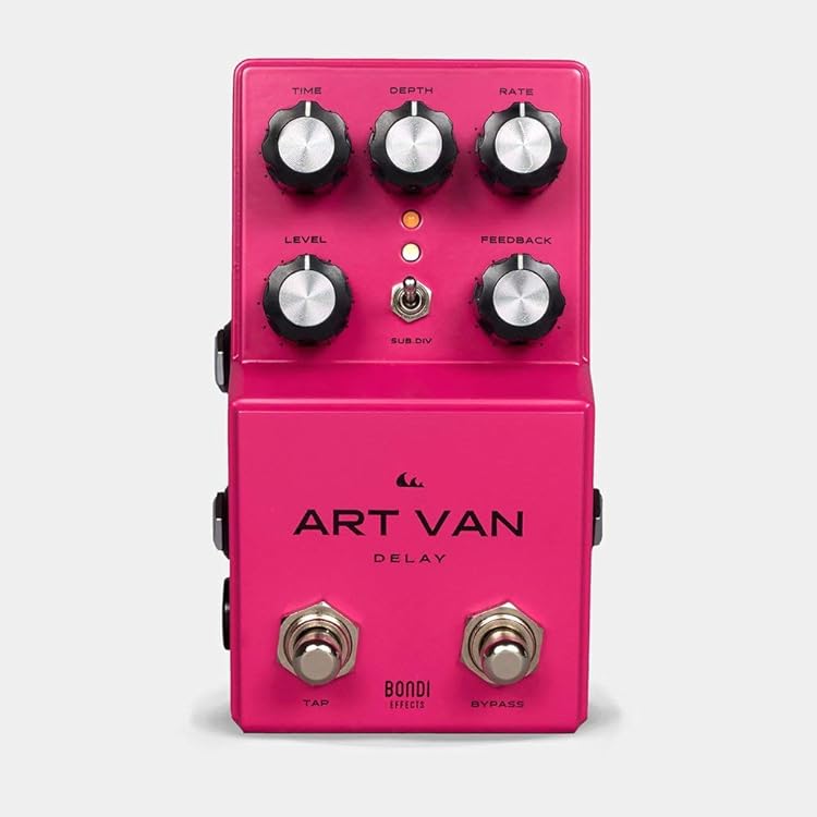 BONDI EFFECTS Art Van Delay - アナログ回路をデジタル制御し、現代の