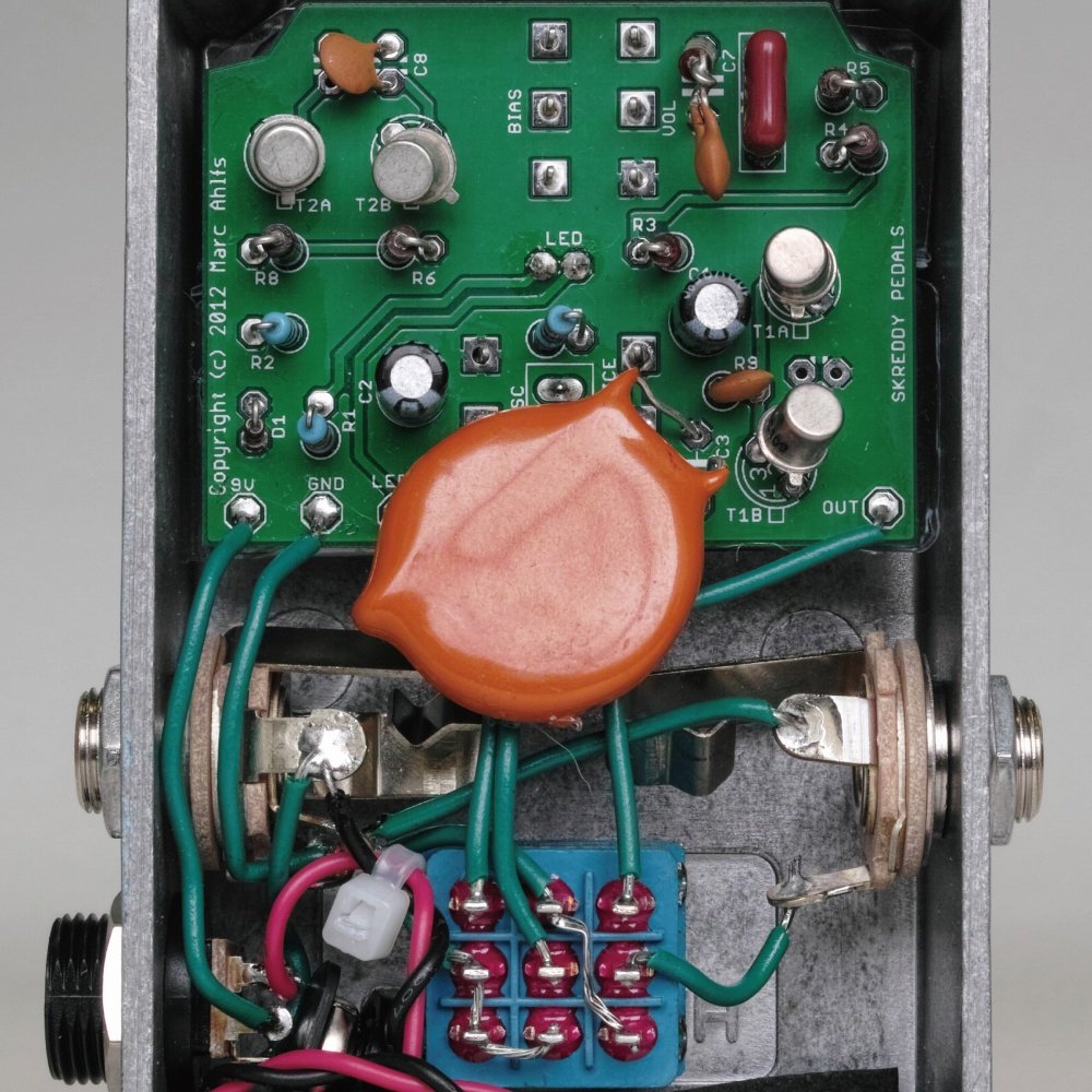 Skreddy Pedals BC109 Fuzz - BC109シリコントランジスタを用いた