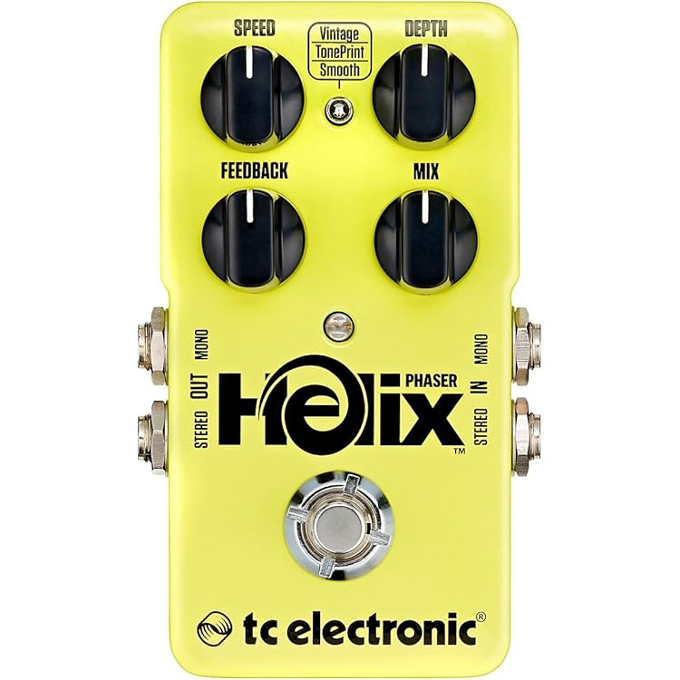 TC Electronic Helix Phaser - サウンドの可変域が広い高次元