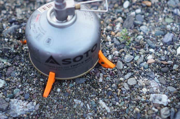 OGAWANDの「Clip Stabilizer」がOD缶燃料ギアの快適性をグッと上げて