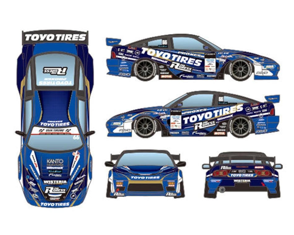 Reve D Nissan 180SX Wisteria Body Sticker Set [RV-DB-180WS