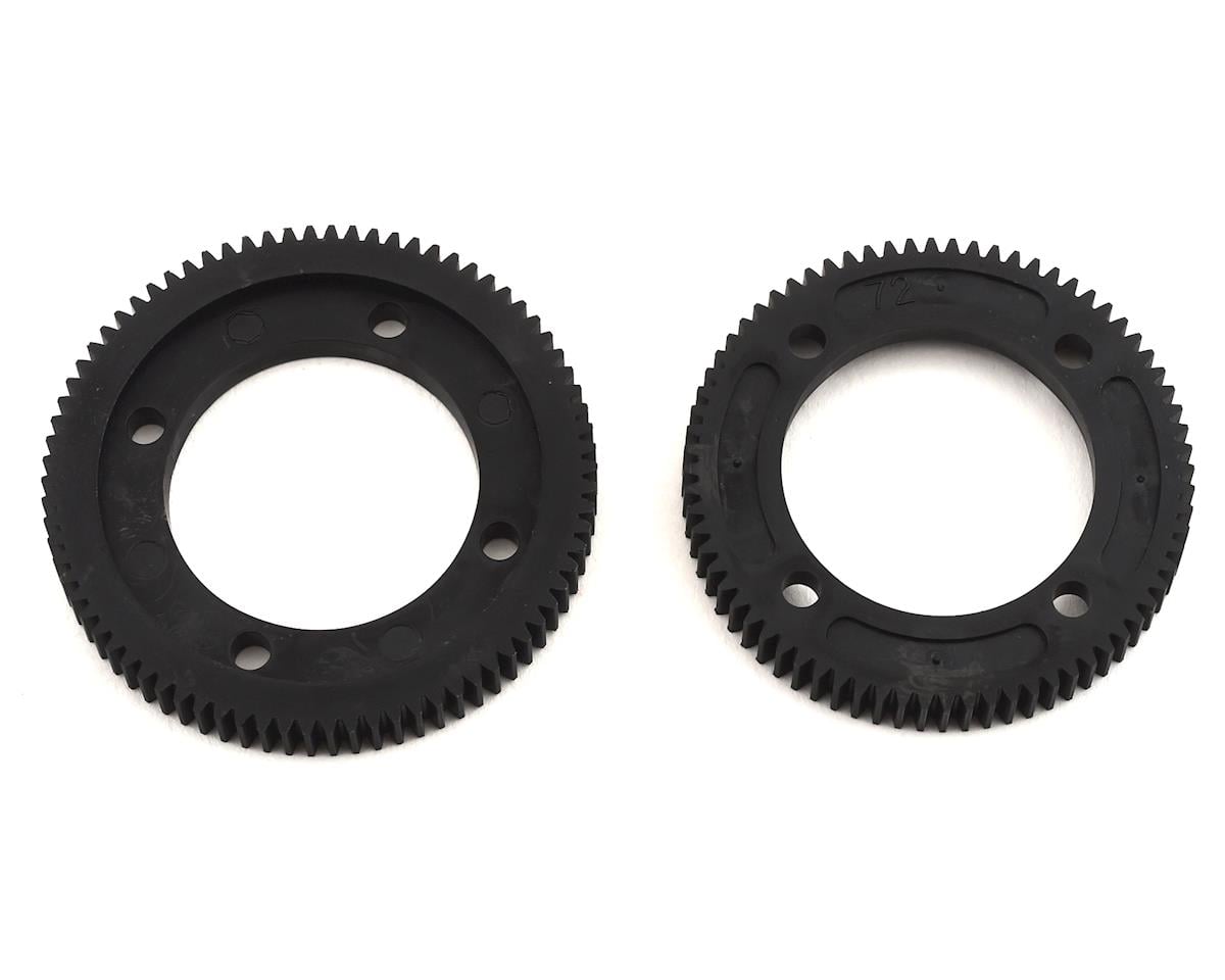 Team Associated RC10B74 Center Differential Spur Gear Set (72T