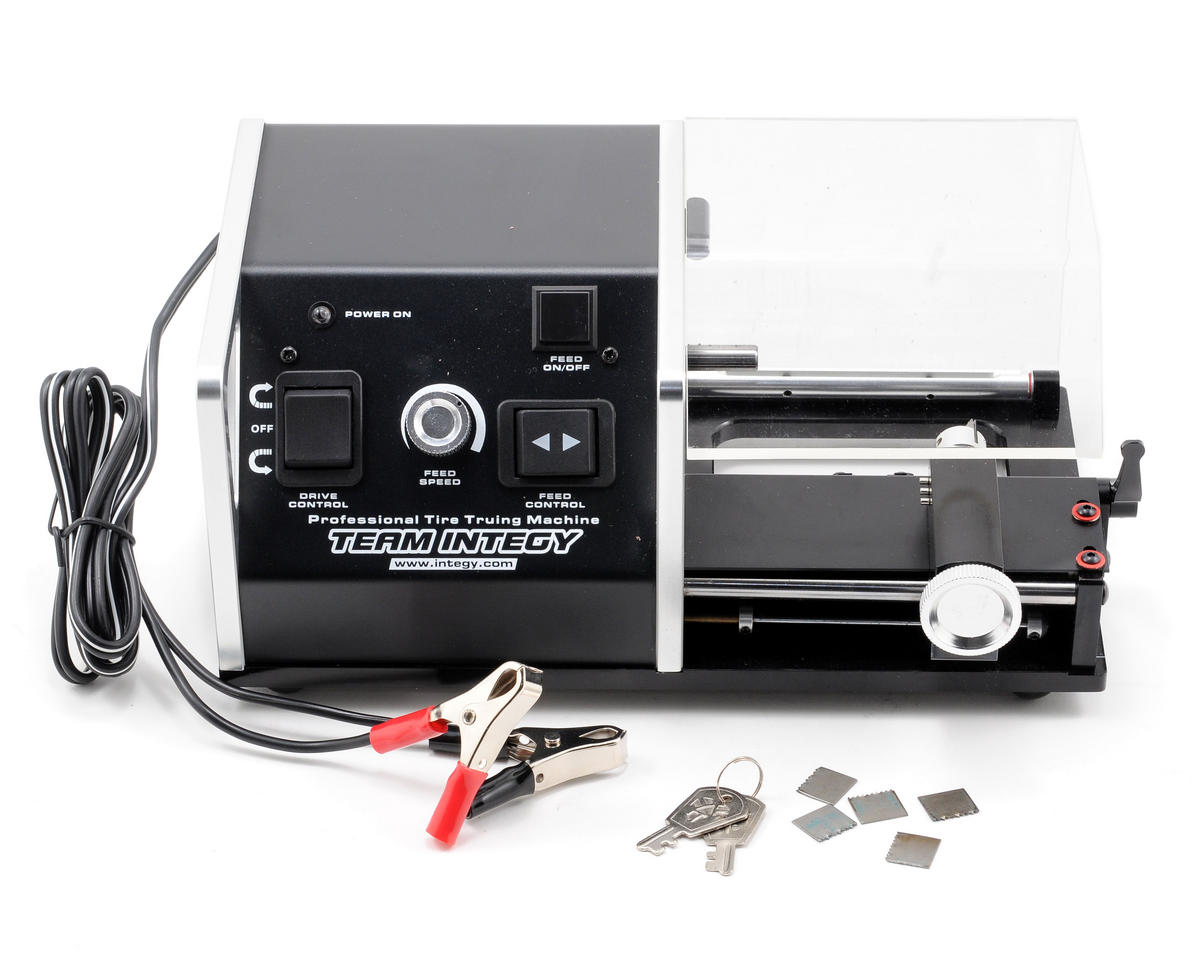 Team Integy AutoTrueCut V2 Tire Truer w/Edge Sander (1/8, 1/10, 1