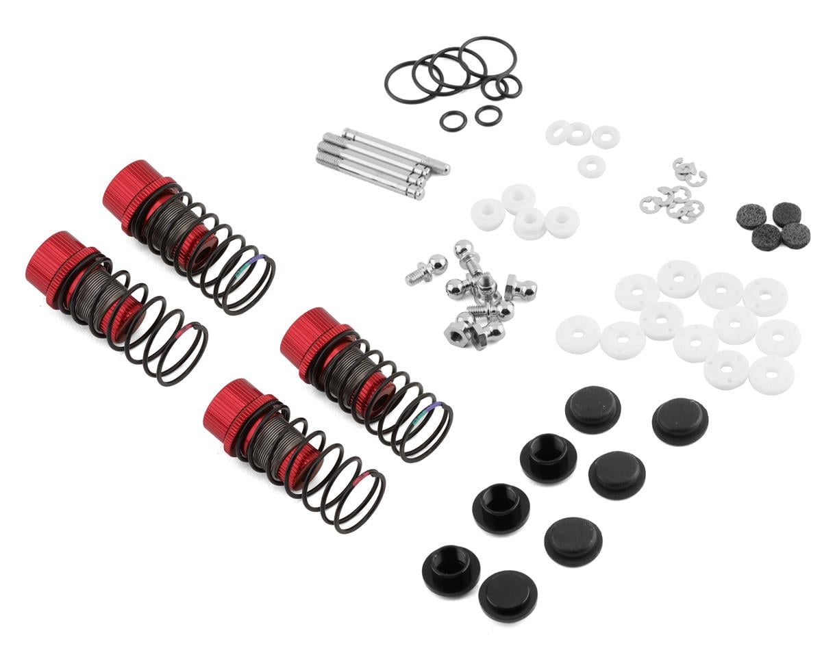 MST TDA Aluminum Drift Shocks (Red) (4) [MXS-820150R] - AMain Hobbies