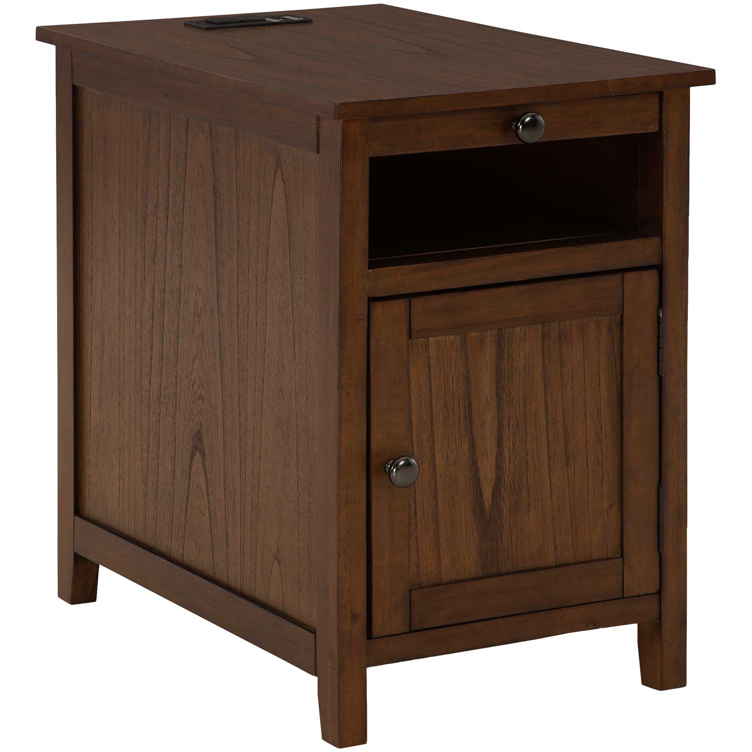 Ashley Furniture Treytown Brown Chairside Table | Z-T300-117 | AFW.com