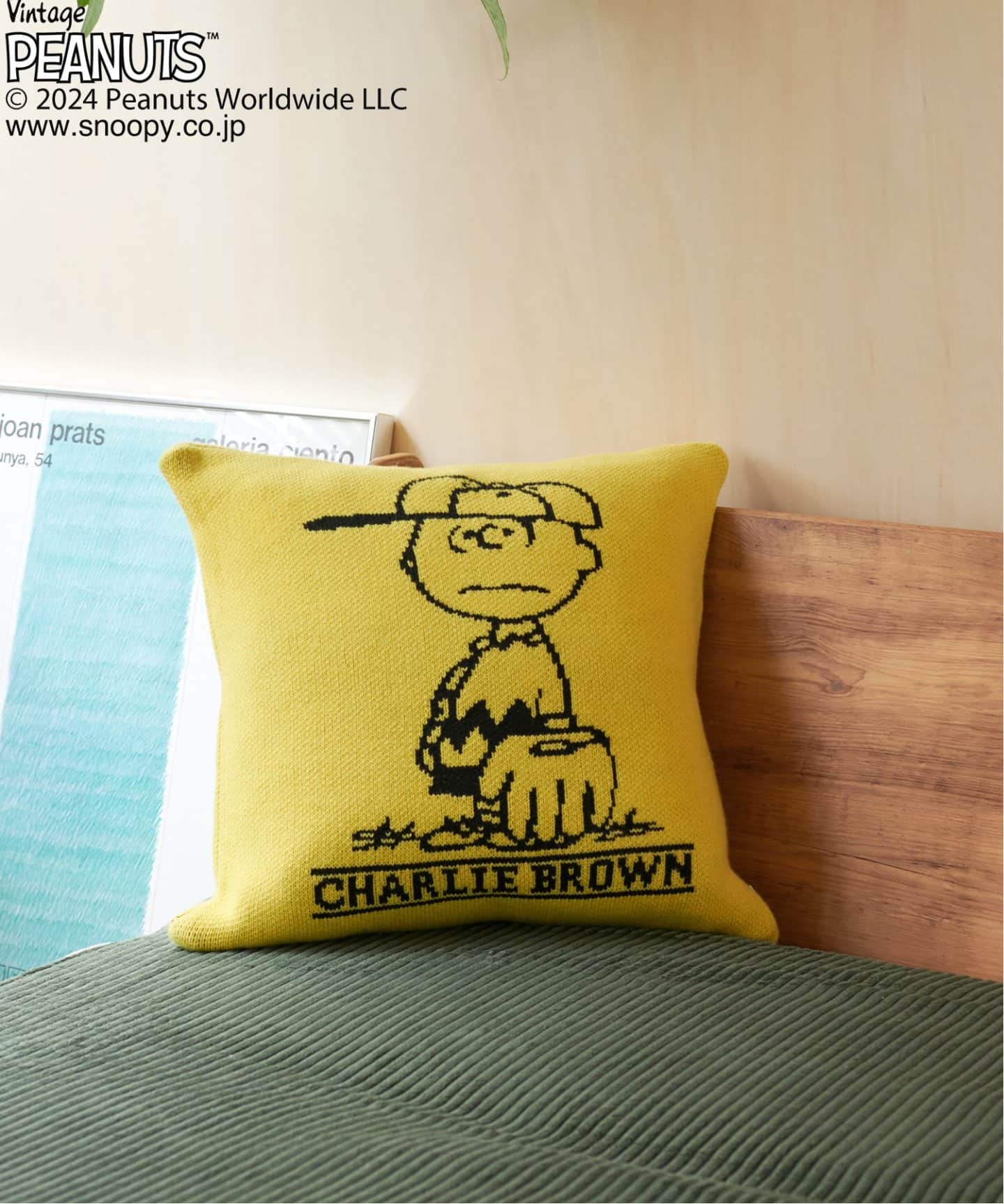 PEANUTS×SPORTS WEAR by JSF】別注 KNIT CUSHION クッションカバー