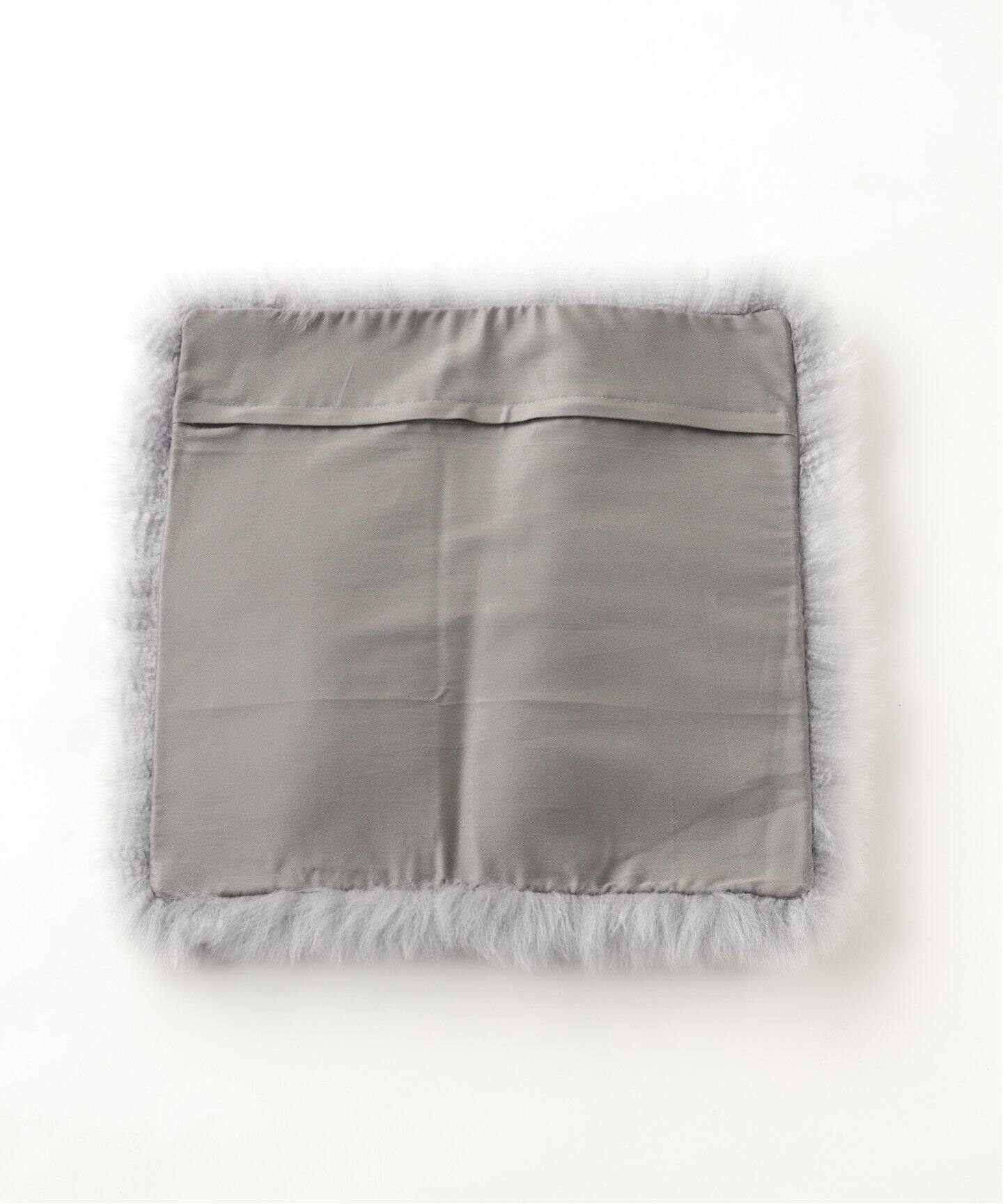 SHEEPSKIN CUSHION シープスキン クッションカバー 45cm角（ラグ