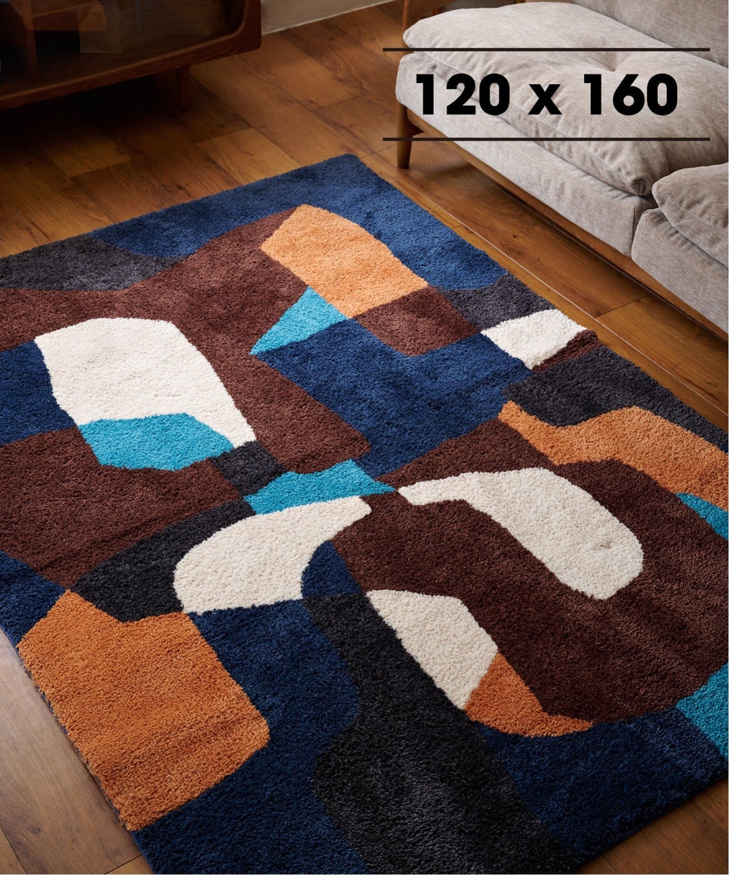 PICFAIR RUG 120x160 ピクフェアラグ（ラグ・マット）｜JOURNAL