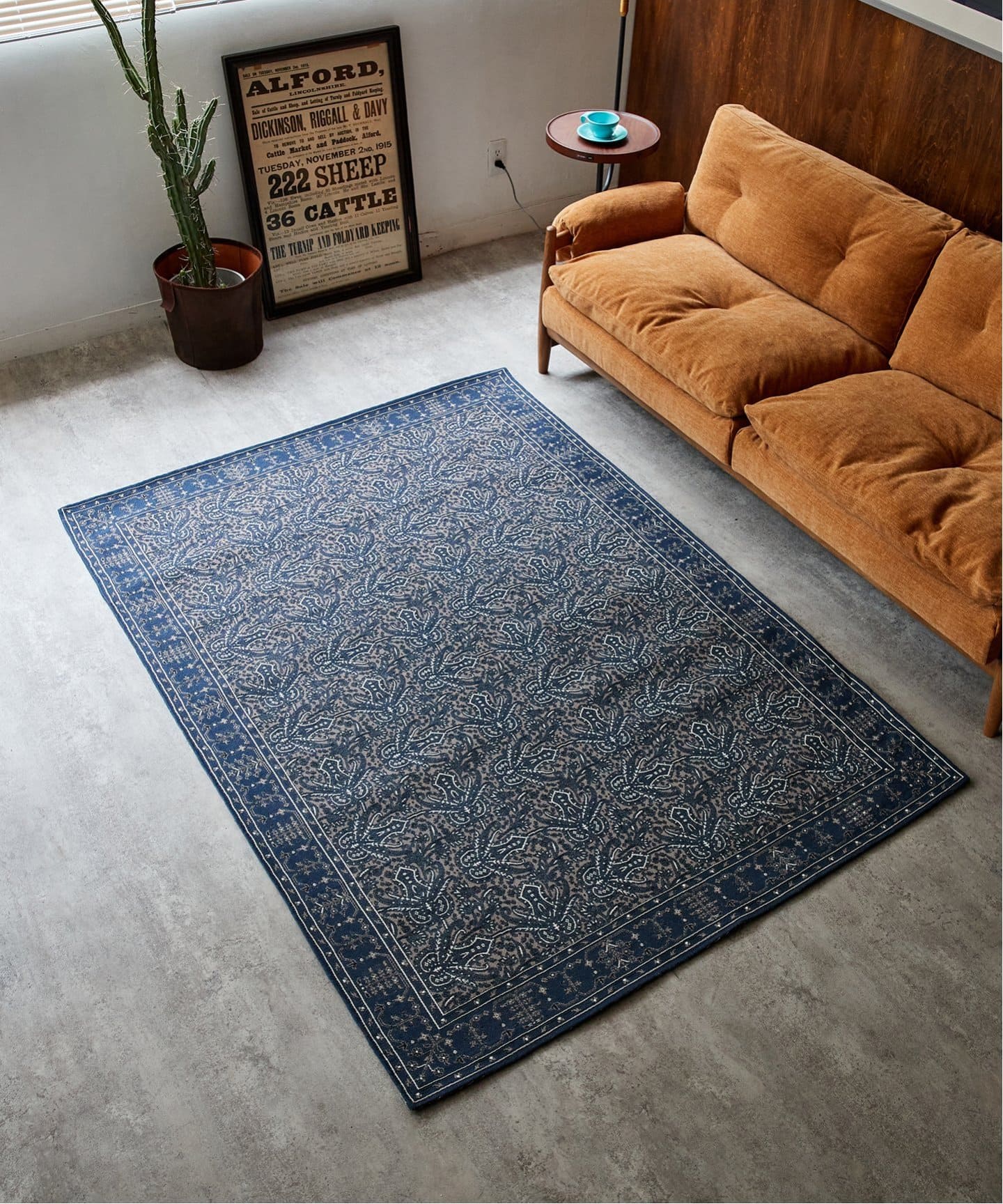 PAISLEY RUG 120X160 ペイズリーラグ（ラグ・マット）｜JOURNAL