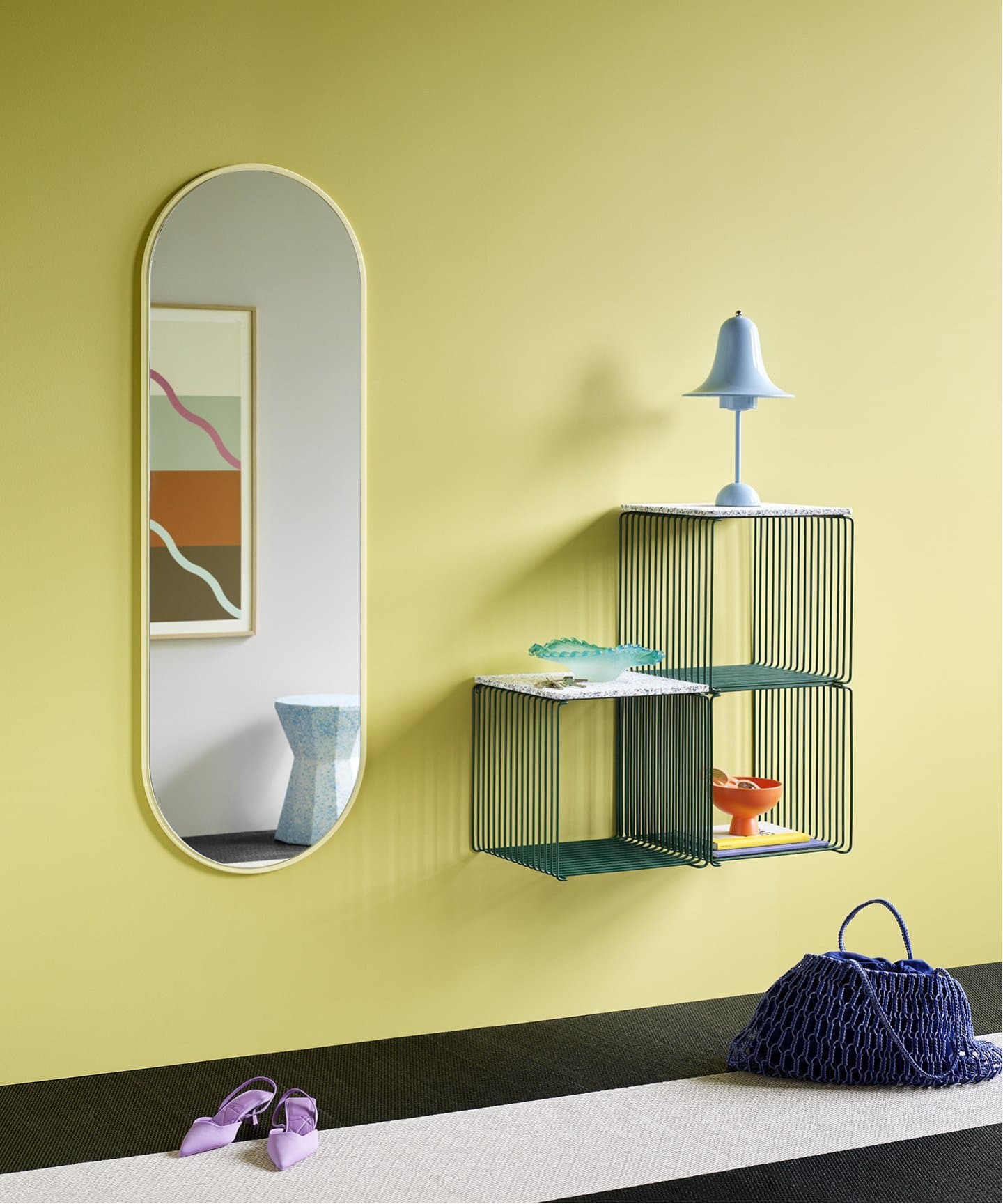 Montana/モンタナ】Panton Wire Single パントン ワイヤー シェルフ