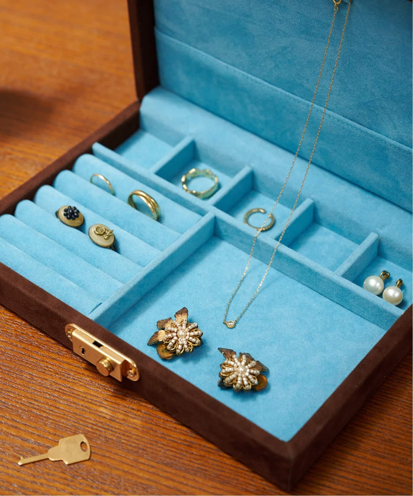 予約》JSF JEWELRY BOX A5 BR ジュエリーボックス（収納グッズ