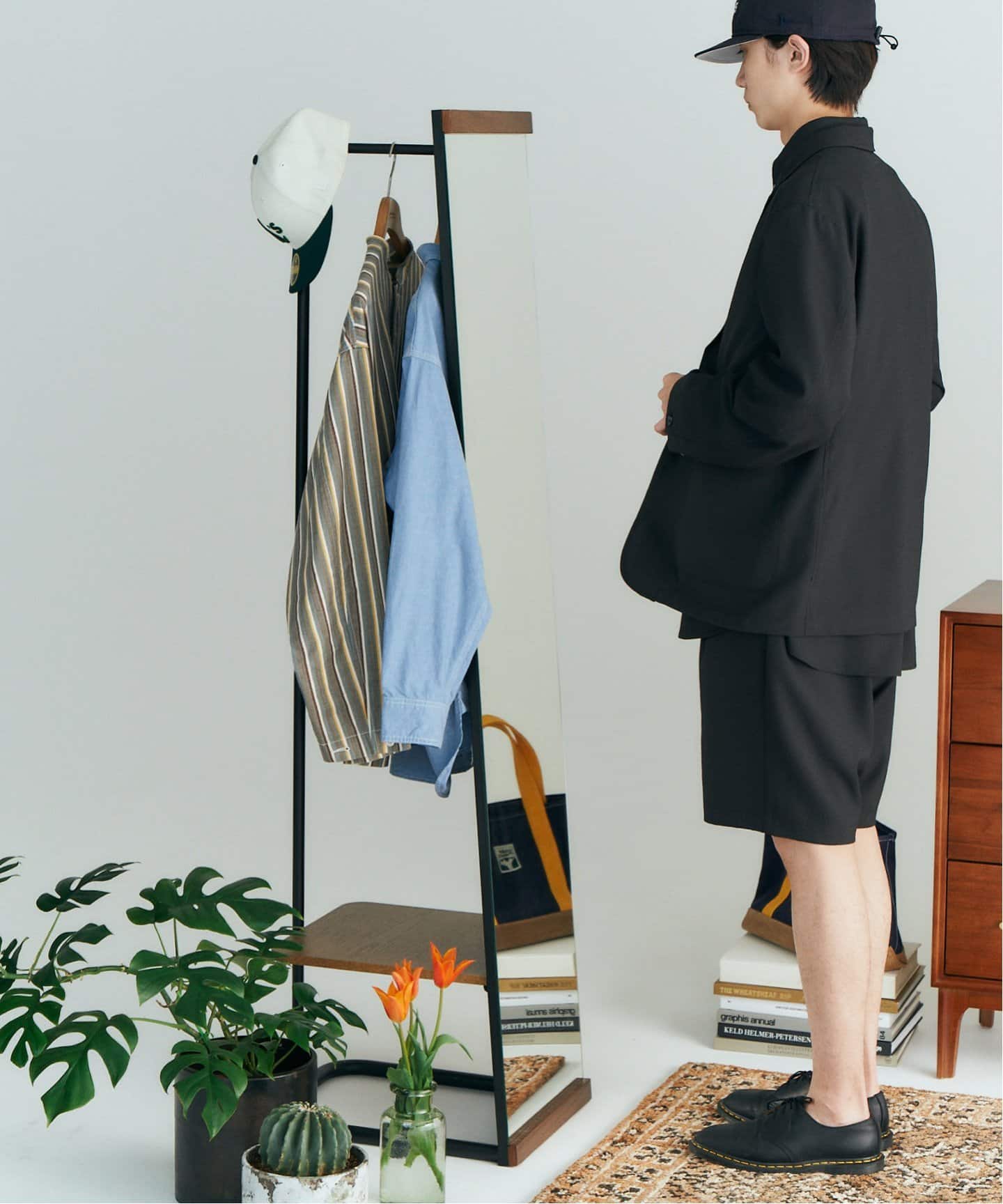 大型商品》PAXTON MIRROR HANGER パクストン ミラー ハンガー（ミラー