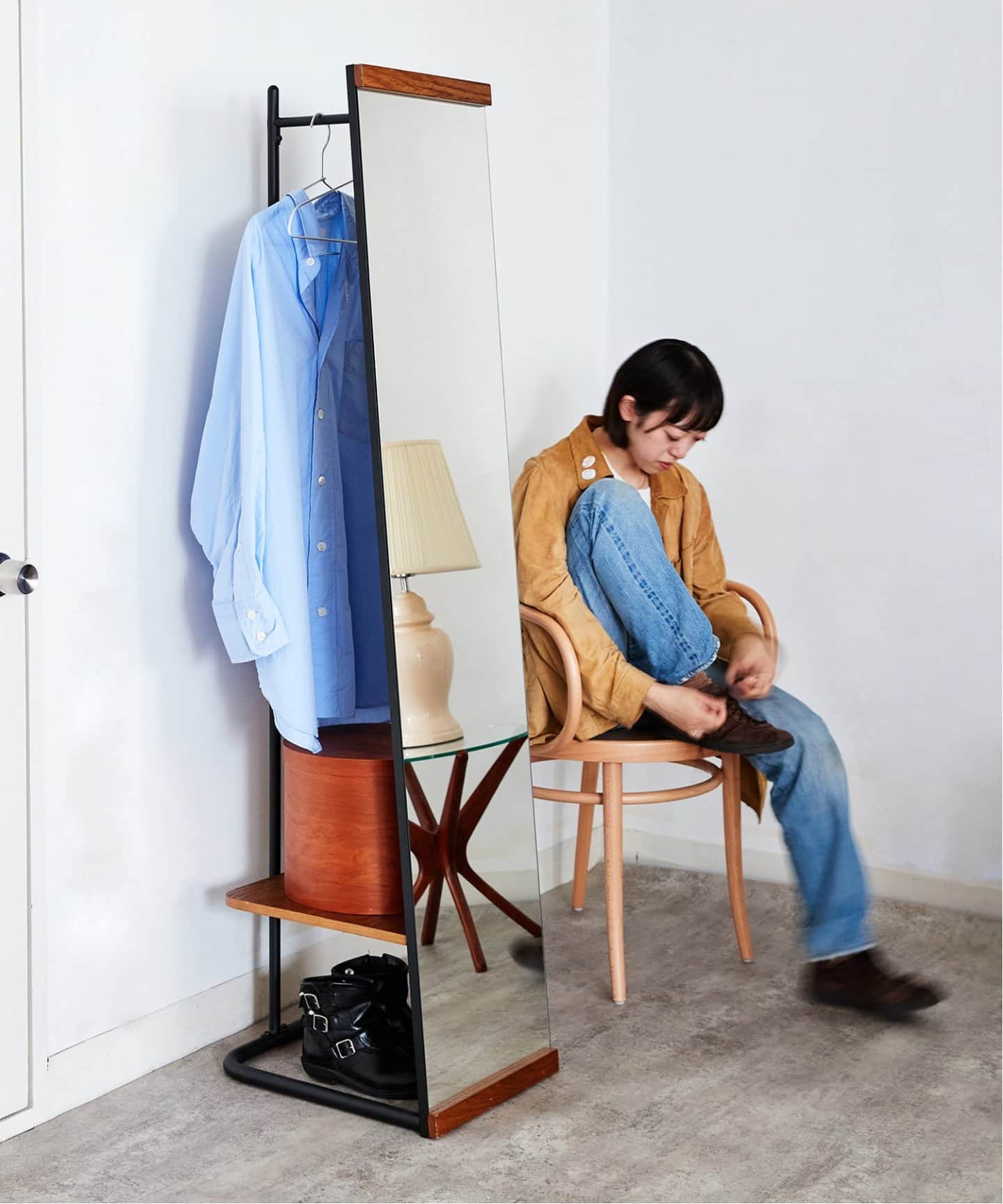 大型商品》PAXTON MIRROR HANGER パクストン ミラー ハンガー（ミラー