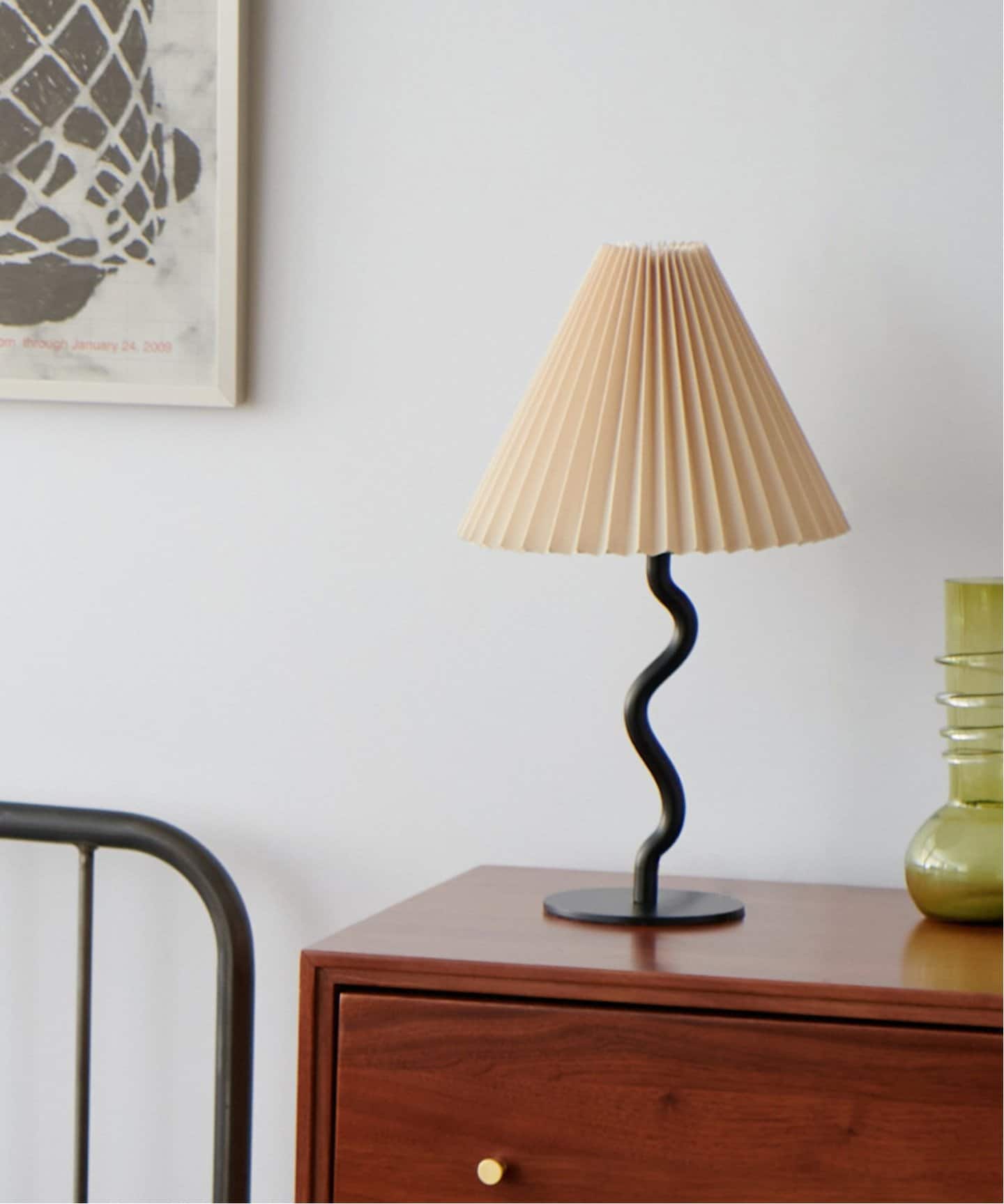 予約》WAVY TABLE LAMP ウェービー テーブル ランプ 電球付属（照明