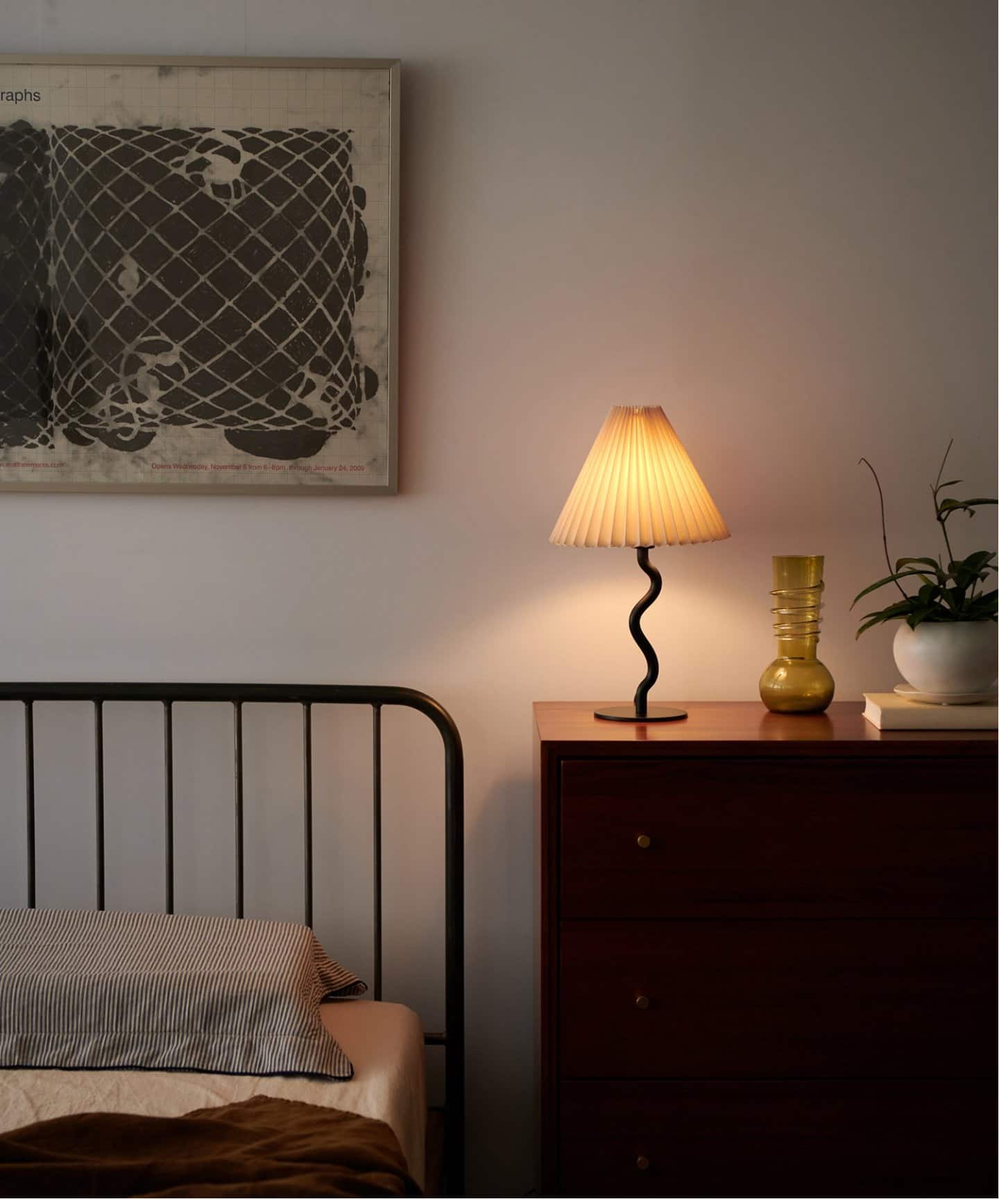 予約》WAVY TABLE LAMP ウェービー テーブル ランプ 電球付属（照明