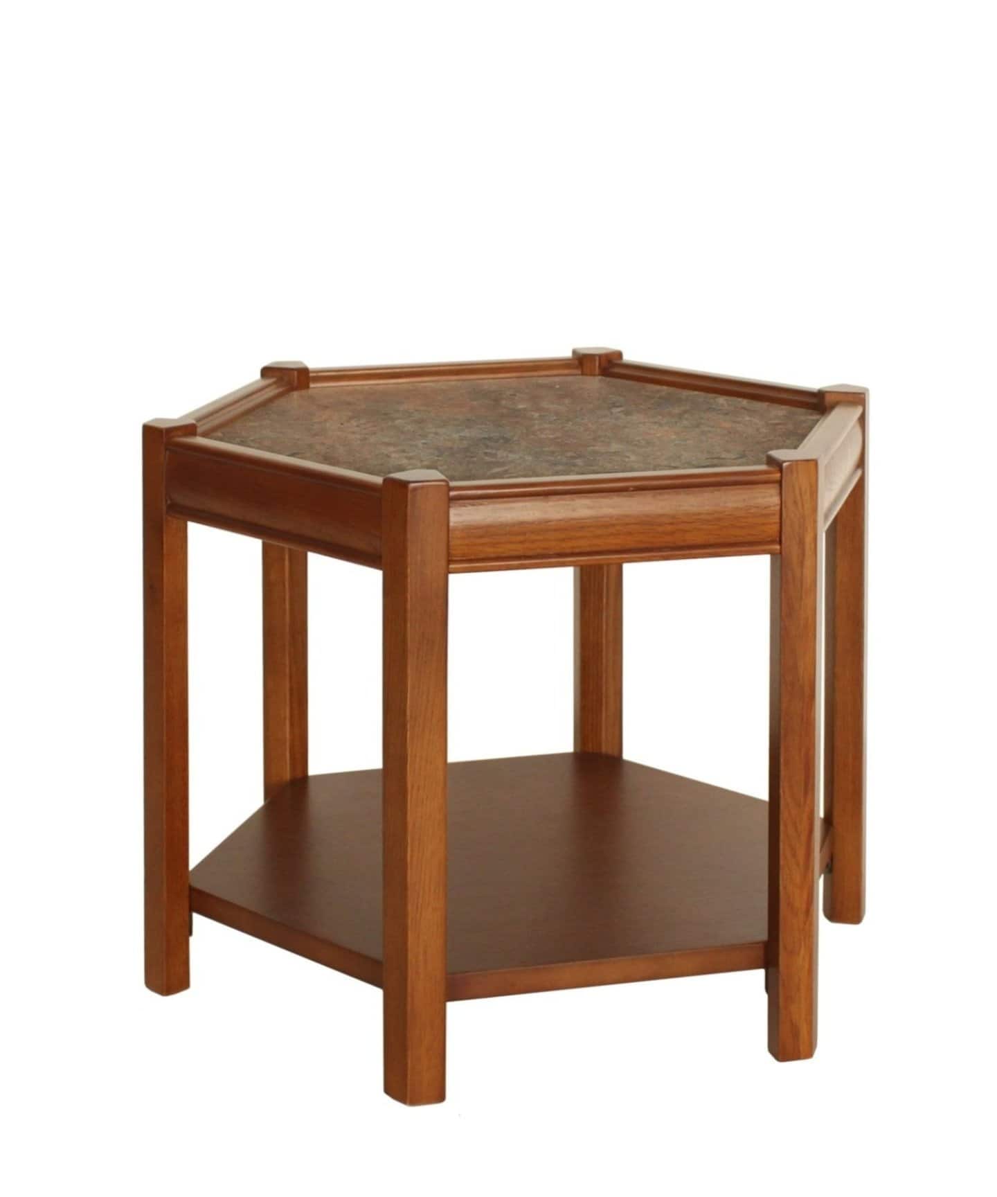 BROOKS HEXAGON TABLE_lino(GRY) ブルックスヘキサゴンテーブル