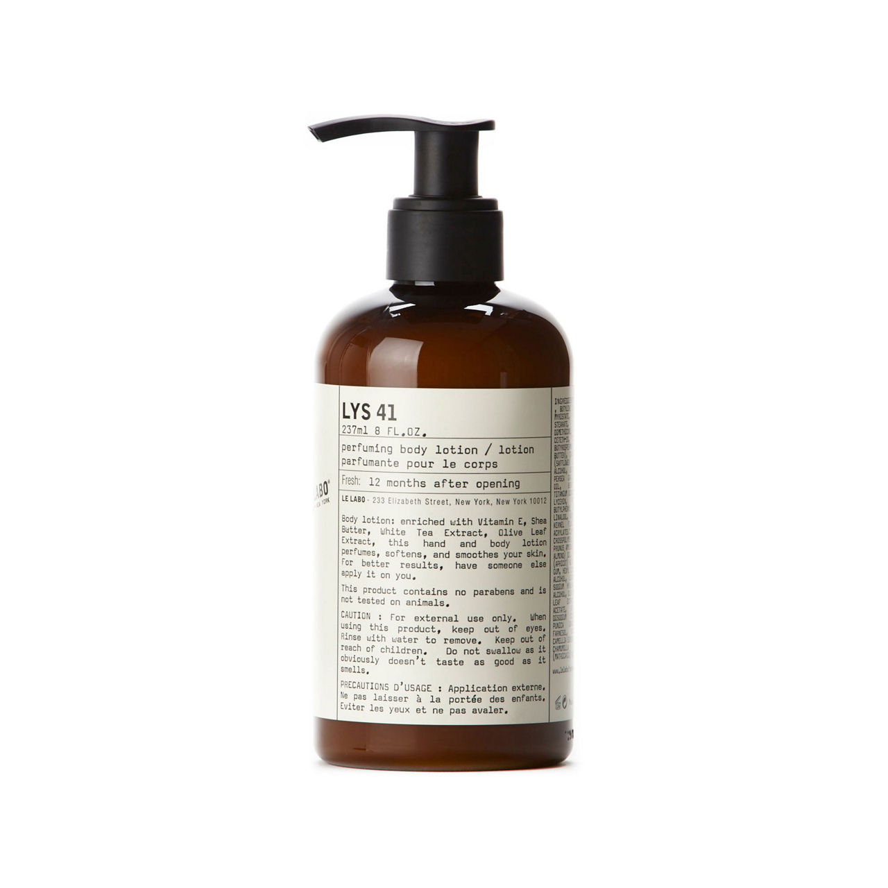 LE LABO LYS 41 BODY LOTION