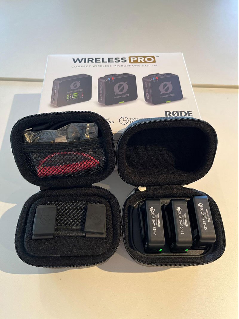 GIN-ICHIスタッフブログVOL.112】RODE新製品 Wireless PROのココが