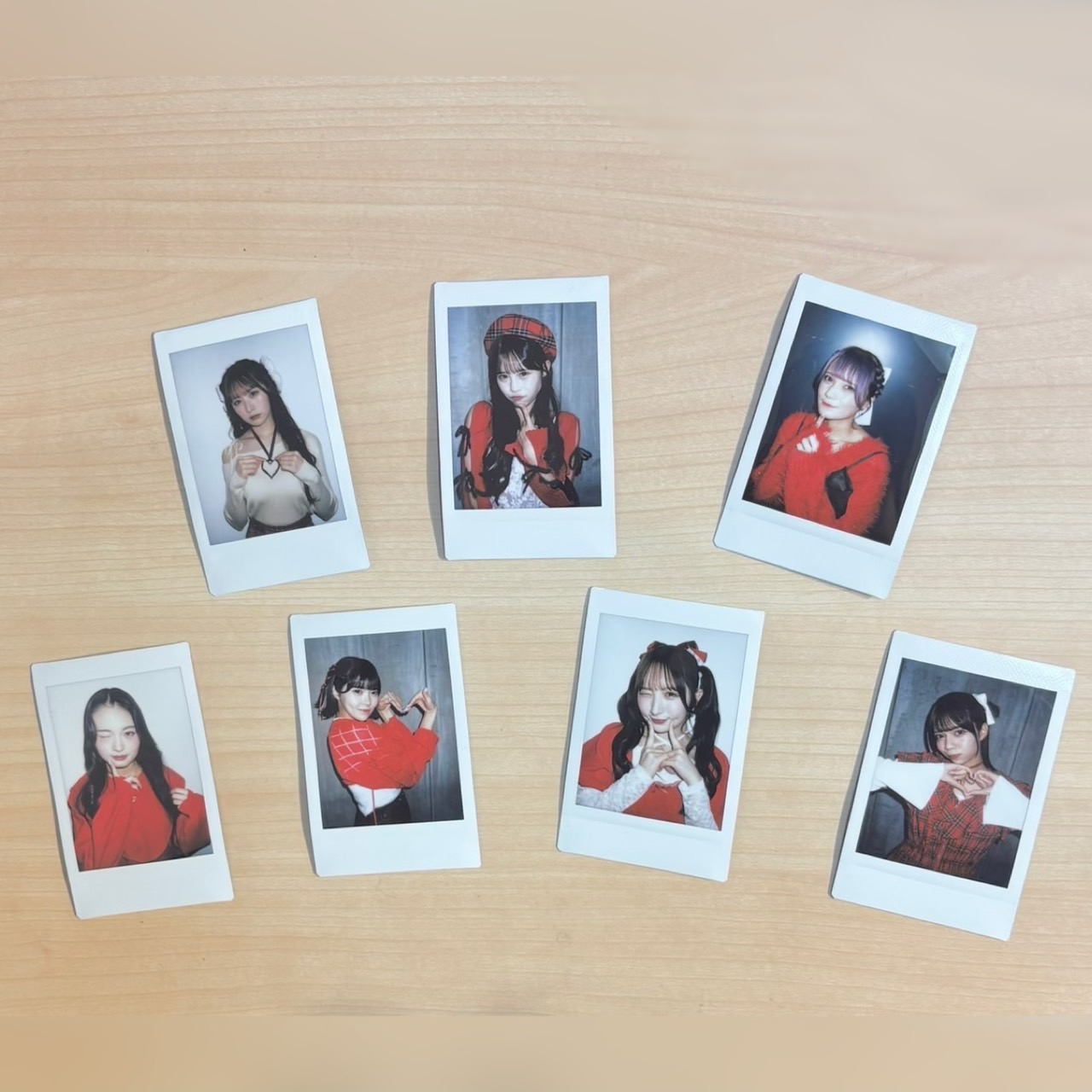 CANDY TUNE メンバー別チェキ（ランダムサイン入り）- バレンタイン