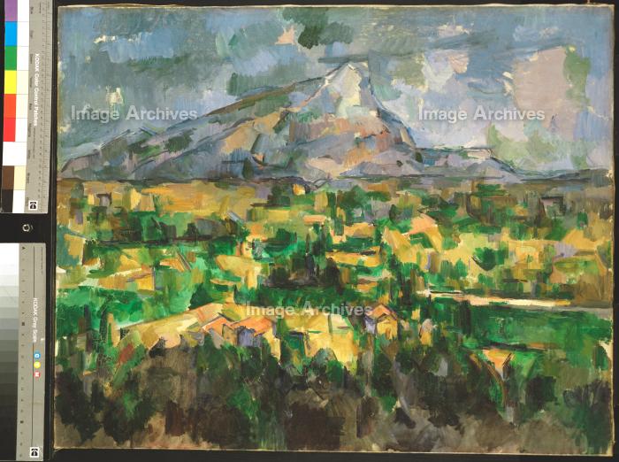 作品詳細 | サント・ヴィクトワール山 | イメージアーカイブ - DNP