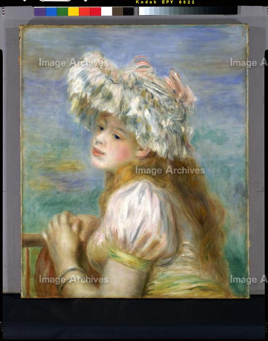 作品詳細 | レースの帽子の少女 | イメージアーカイブ - DNPアート