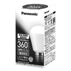 LDA5L-H-E17/W (パナソニック)｜電球色相当｜LED電球｜電材堂【公式】