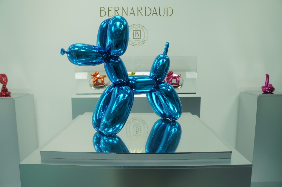 作品「バルーン・ドッグ（ブルー）」 - 金沢経済新聞