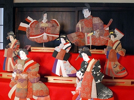 重要文化財馬場家住宅で「押絵雛展」－邸宅内に約70点を展示 - 松本