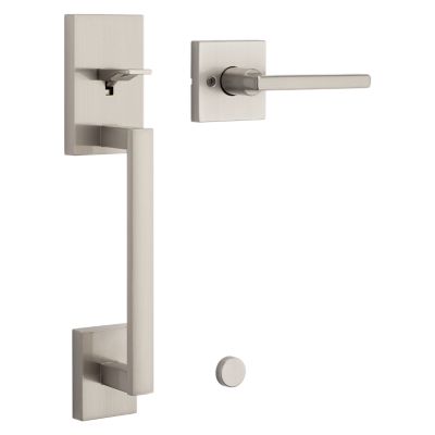 Satin Nickel San Clemente Handle (Exterior Only) | Kwikset