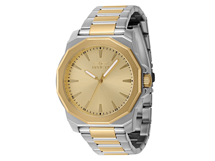 Invicta Speedway 42mm Gold Tone Dial Two-tone Stainless Steel