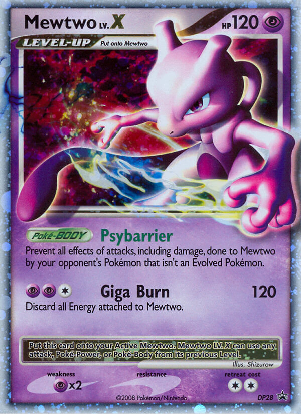 Mewtwo LV.X - Diamond & Pearl Promos (DPP) #28 – Limitless