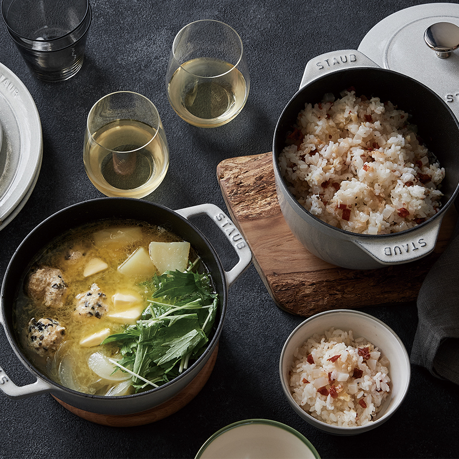 ラ ココット de GOHAN M 2合炊き | Staub（ストウブ）のプレゼント