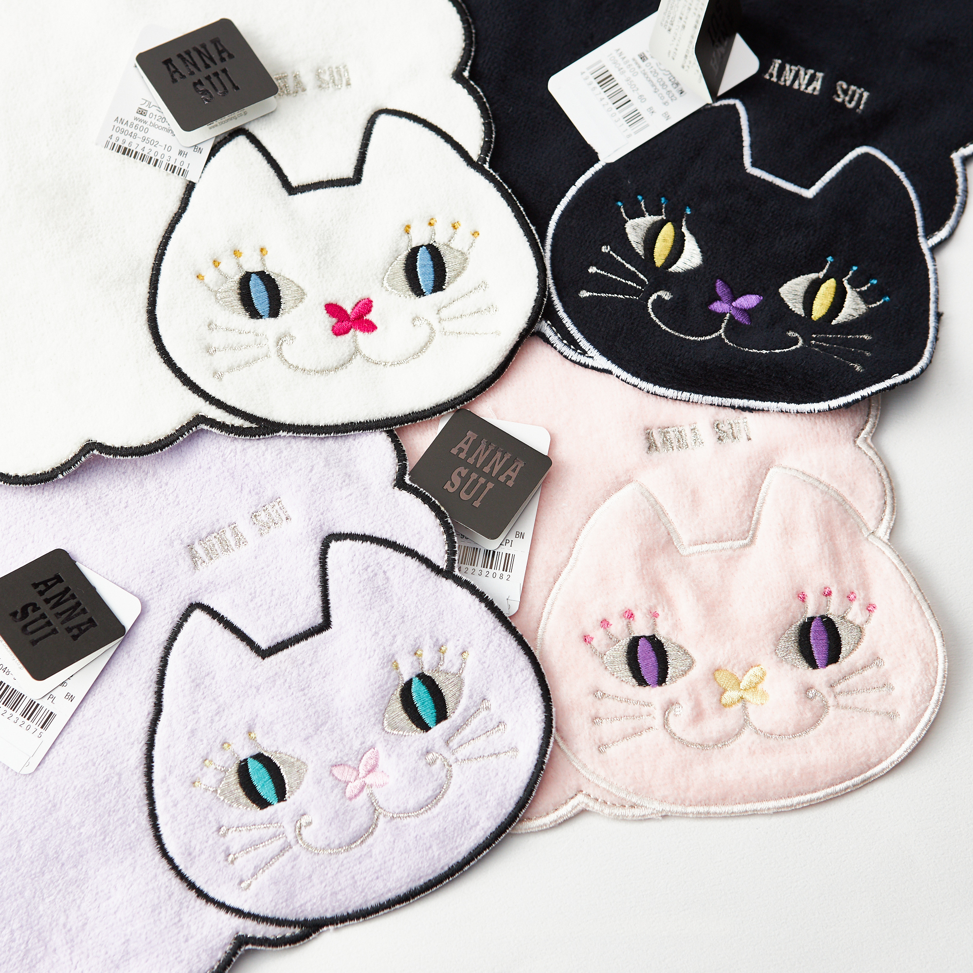 猫ハンカチタオル【ギフトBOX入り】 | ANNA SUI（アナスイ） TANP