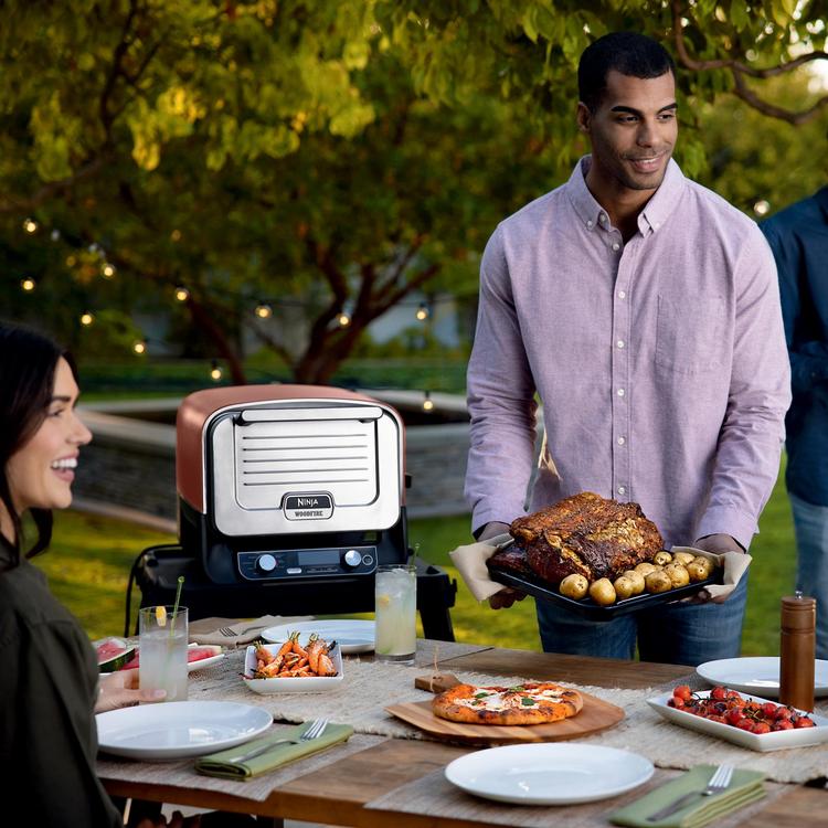 Ninja, Woodfire 8-in-1 Outdoor Oven | Zola