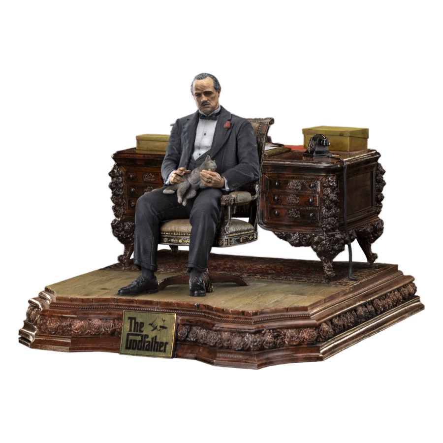 THE GODFATHER - DON VITO CORLEONE FIGURE - DELUXE ART 1/10 SCALE