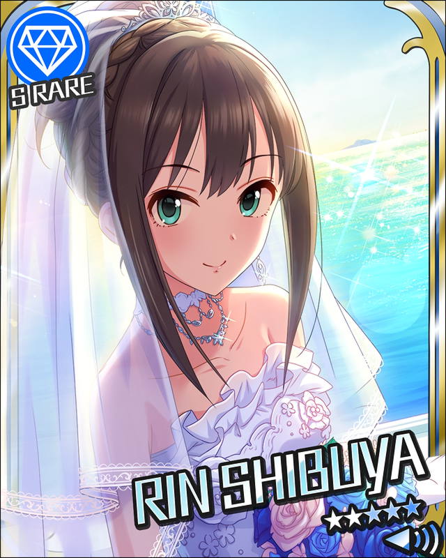 ヴァイス エターナルブルーム 渋谷 凛 サイン SP エターナルブルーム