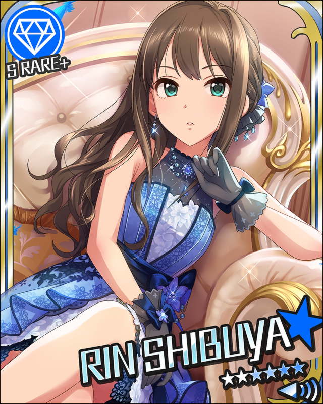 ｴﾀｰﾅﾙﾌﾞﾙｰﾑ]渋谷凛+ | アイマス シンデレラガールズ カードギャラリー