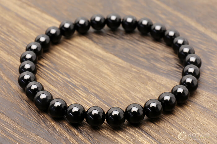 オニキス ブレスレット 6mm ｜ 天然石通販の4976堂