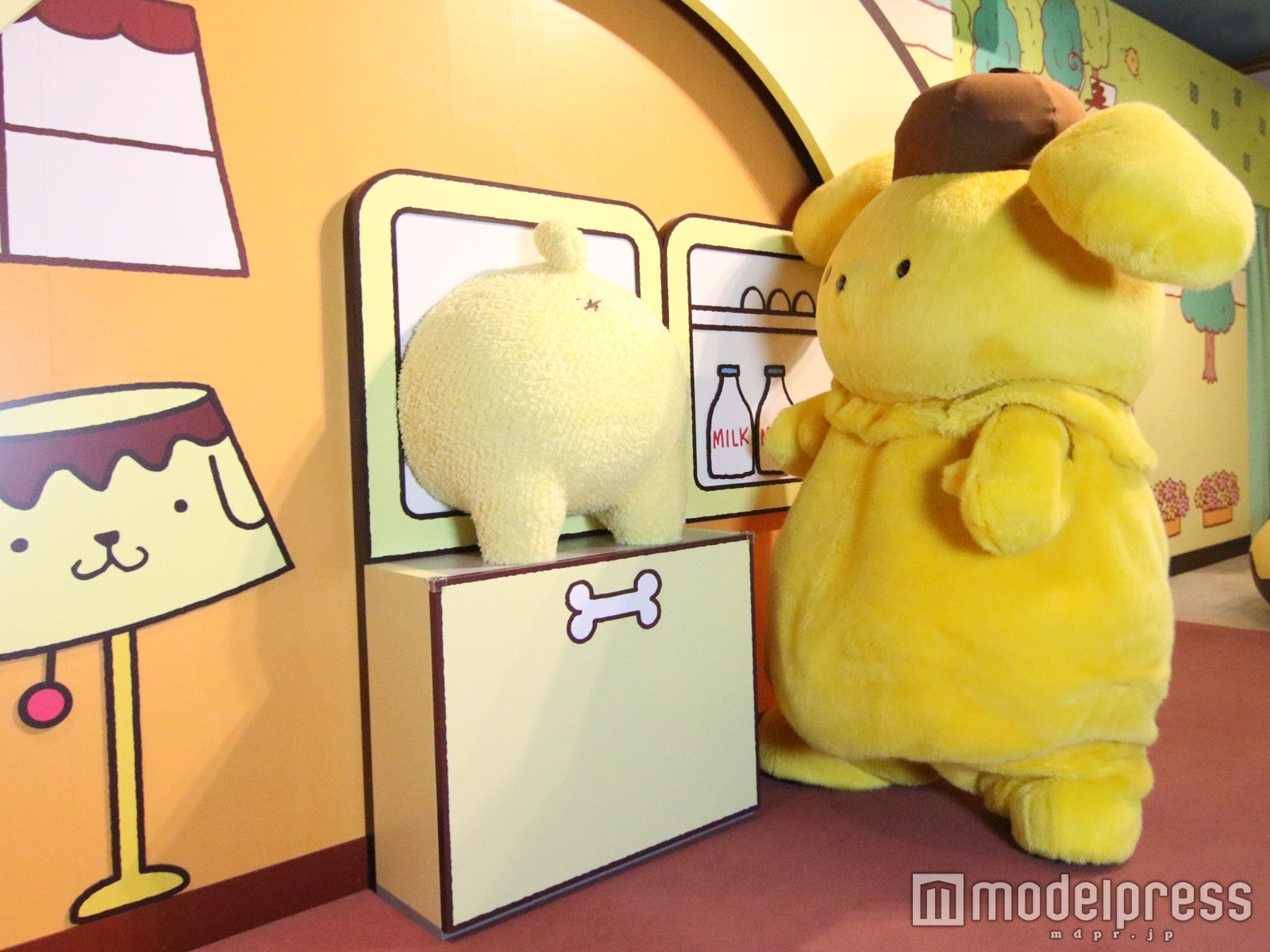 ポムポムプリンカフェ」プリン＆マフィンの限定メニューで20周年を