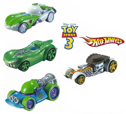 ホットウィール トイ・ストーリー3 キャラクターカー アソート D