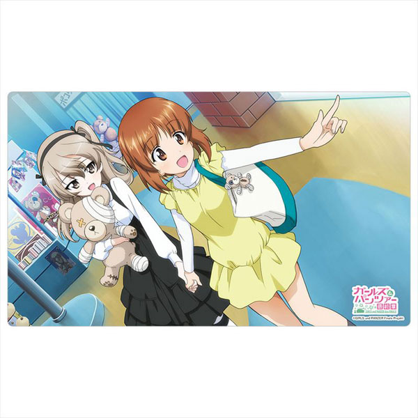 ガールズ＆パンツァー 最終章 ラバーマット(西住みほ＆島田愛里寿