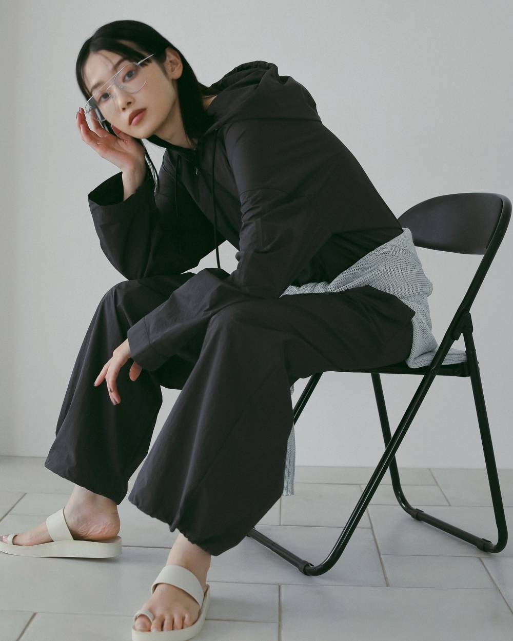 ànuke online store（アンヌーク） / Nylon Zip CombinaisonNylon Zip