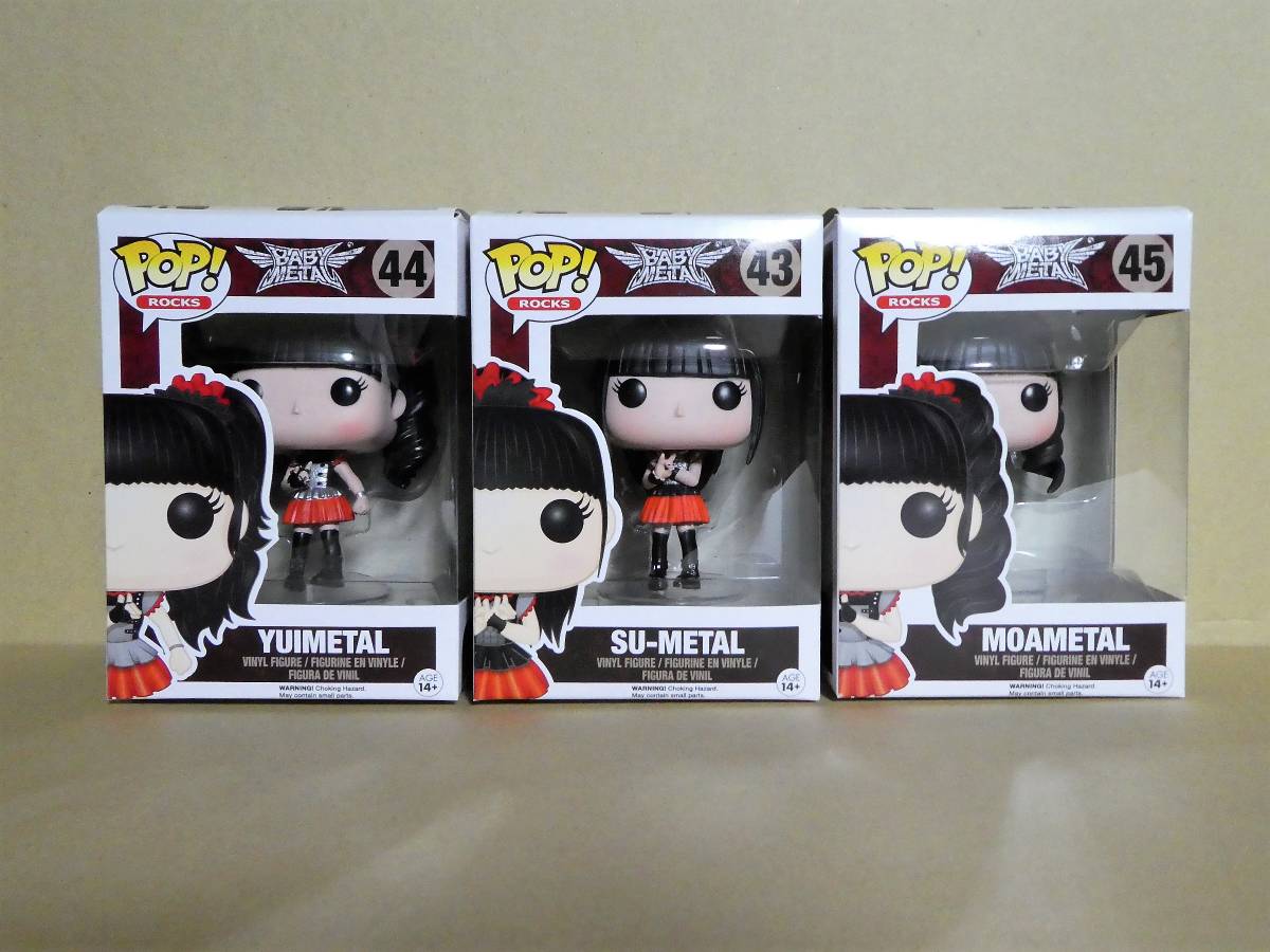 3体セット】Funko POP! BABYL ベビメタ BABYL FUNKO POP! ROCKS 3体