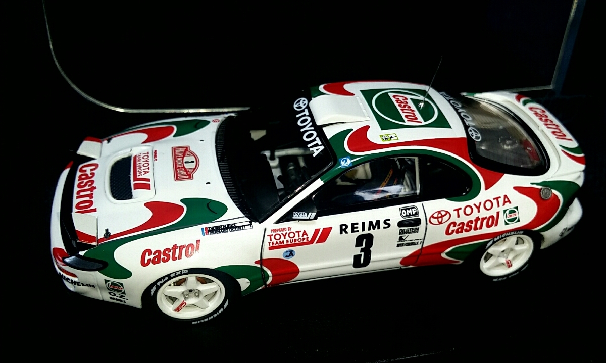 hpi 1/43 トヨタ セリカ ターボ 3 1993 モンテカルロ 8017