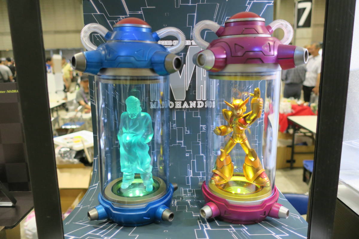 新品】MADHANDS ROCKMAN ロックマンX パーツカプセル 2種 ライト博士